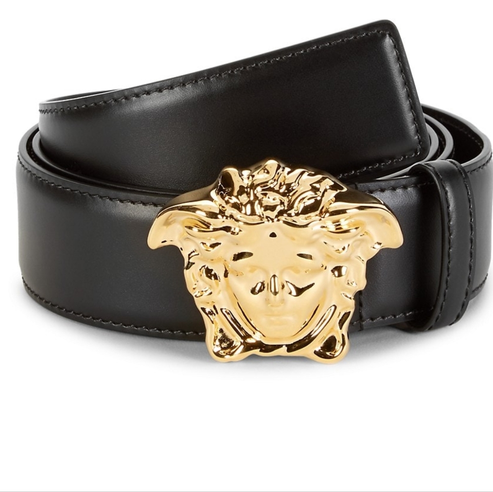 Genuine Versace Medusa belt 90 CM worn once